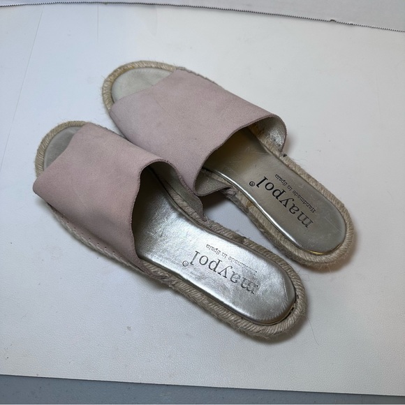 Maypol Espadrille Spain Sandals Slide Slip-On - Picture 4 of 12